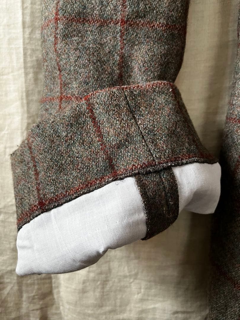 POLO ralph laulen ツイード　チェックウール スラックス