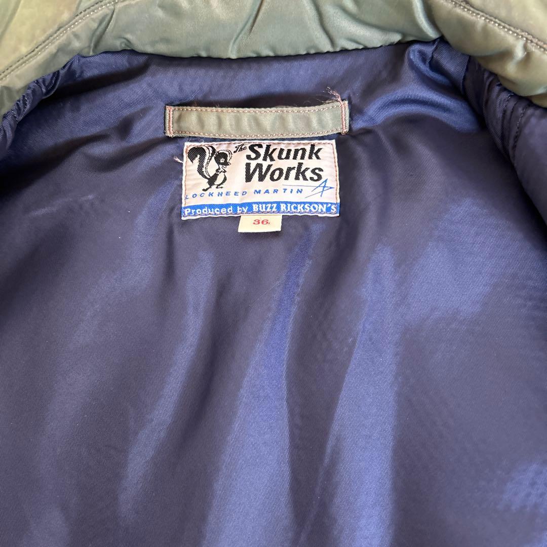 バズリクソンズ　スカンクワークス　フライトジャケット　36