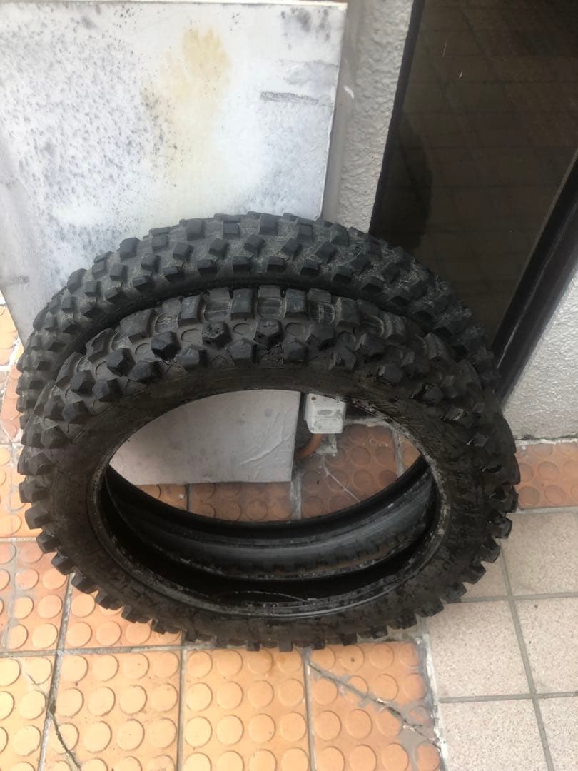 ホンダ crf250x/r 純正ホイール前後& タイヤセット