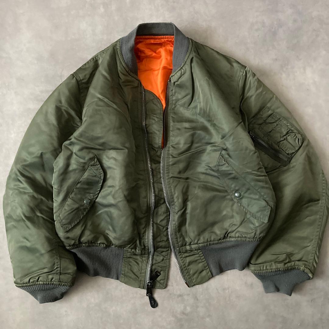 ジャケット・アウター 1980s ALPHA MA-1 FLIGHT JACKET