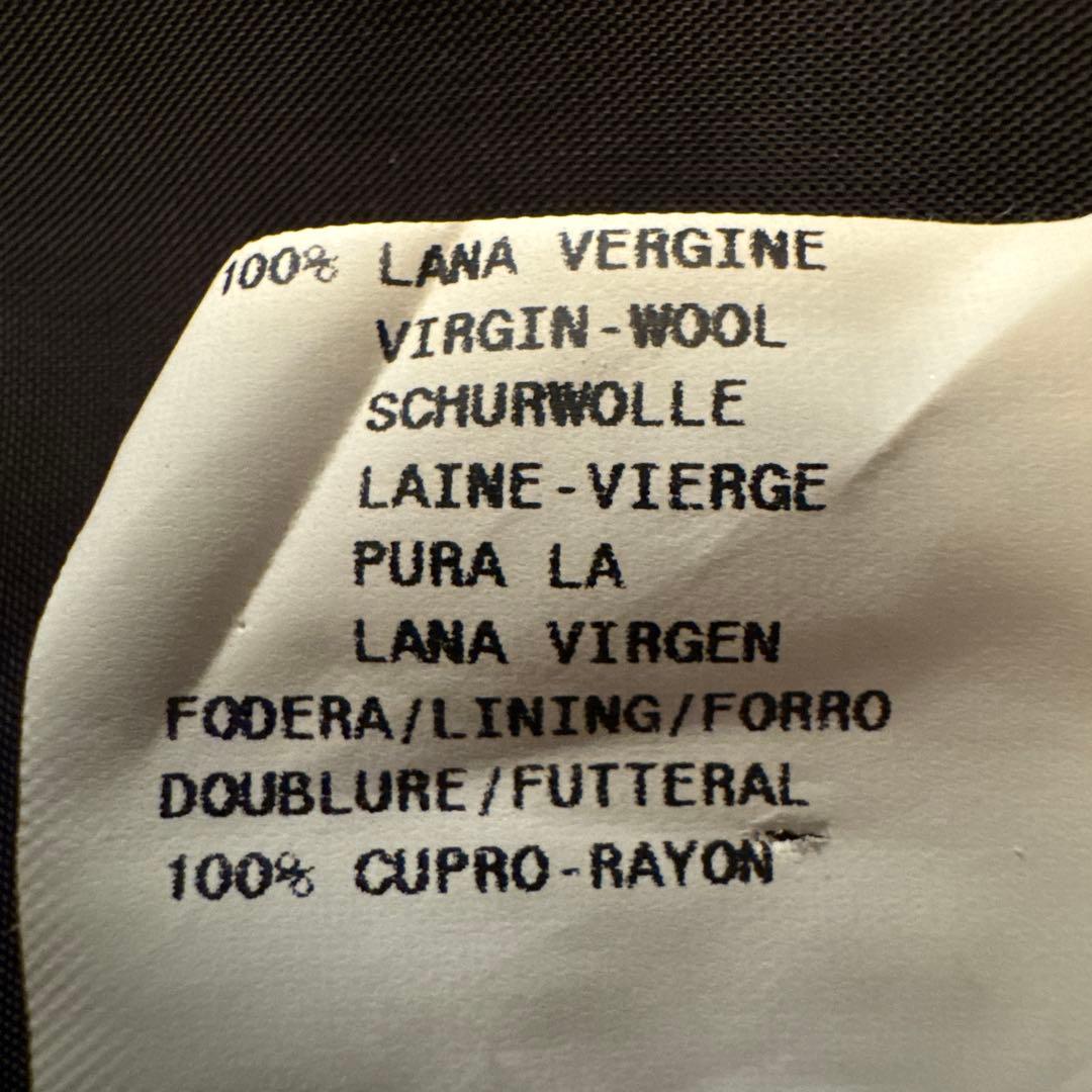 そ*ー様 テーラードジャケット 白黒ストライプ サイズ40