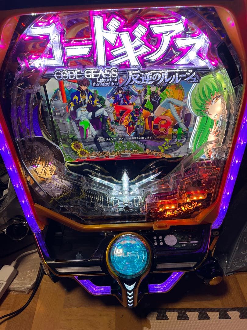 Pコードギアス 反逆のルルーシュ3V 前面オート回転付き