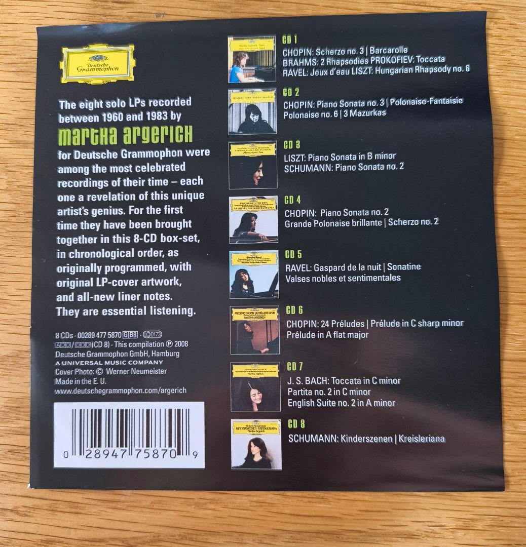 クラシック Martha Argerich The Collection 1-4