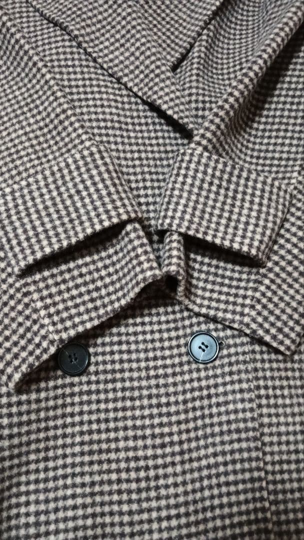 川口春奈着用!!Mila Owen☆接結ハーフ丈Ａラインコート