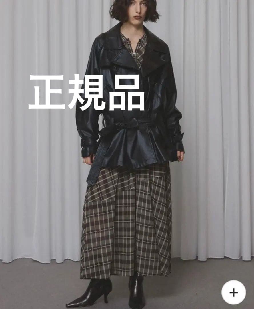 Ameri vintage アメリ　DADDY MIDI TRENCH COAT