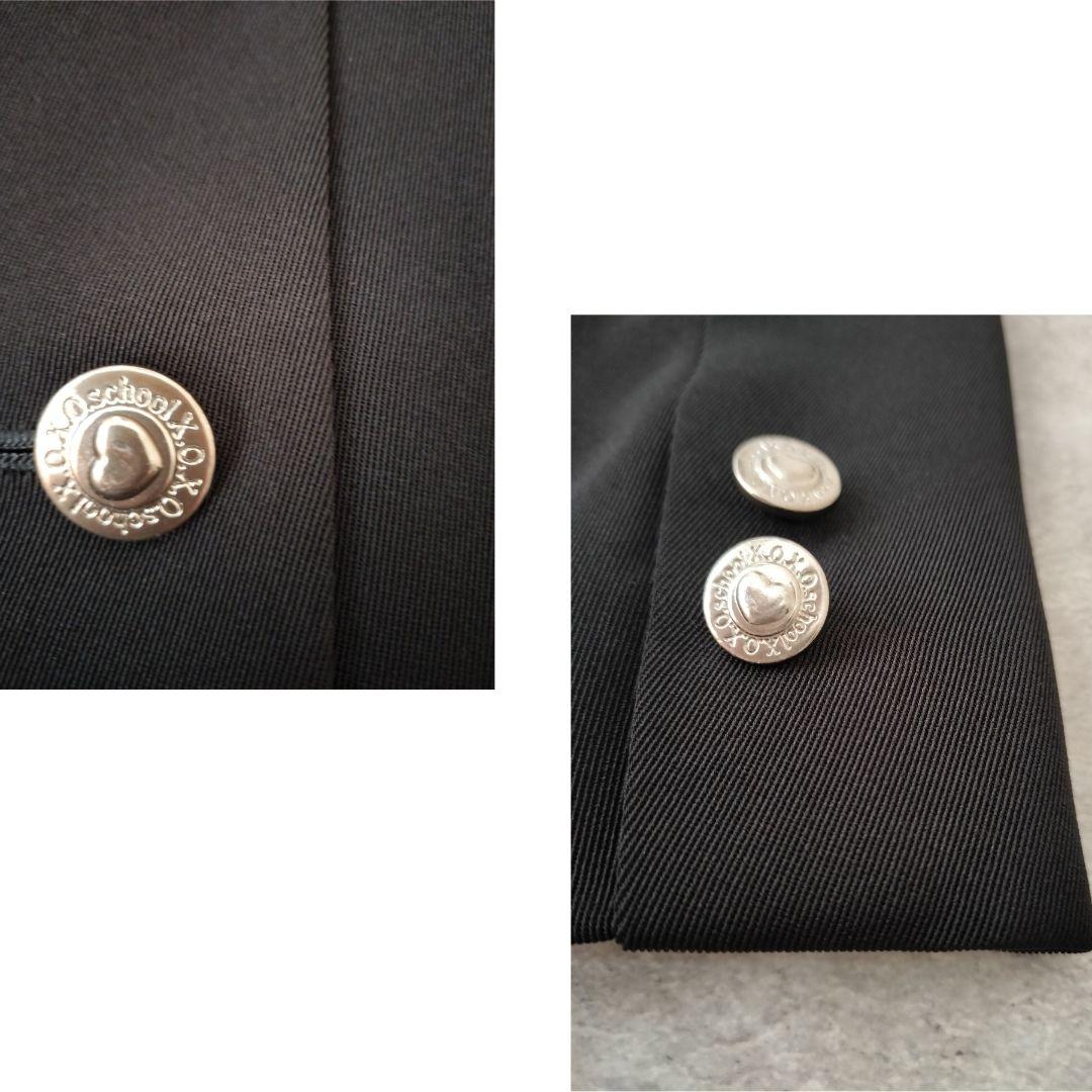 極美品 卒服　女の子160/165　ノバチェック風 フォーマル4点　金釦 卒業式