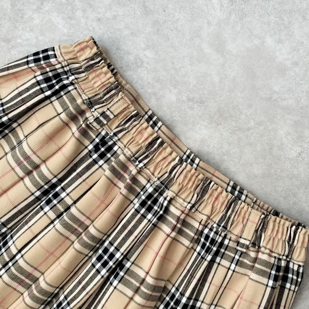 極美品 卒服　女の子160/165　ノバチェック風 フォーマル4点　金釦 卒業式