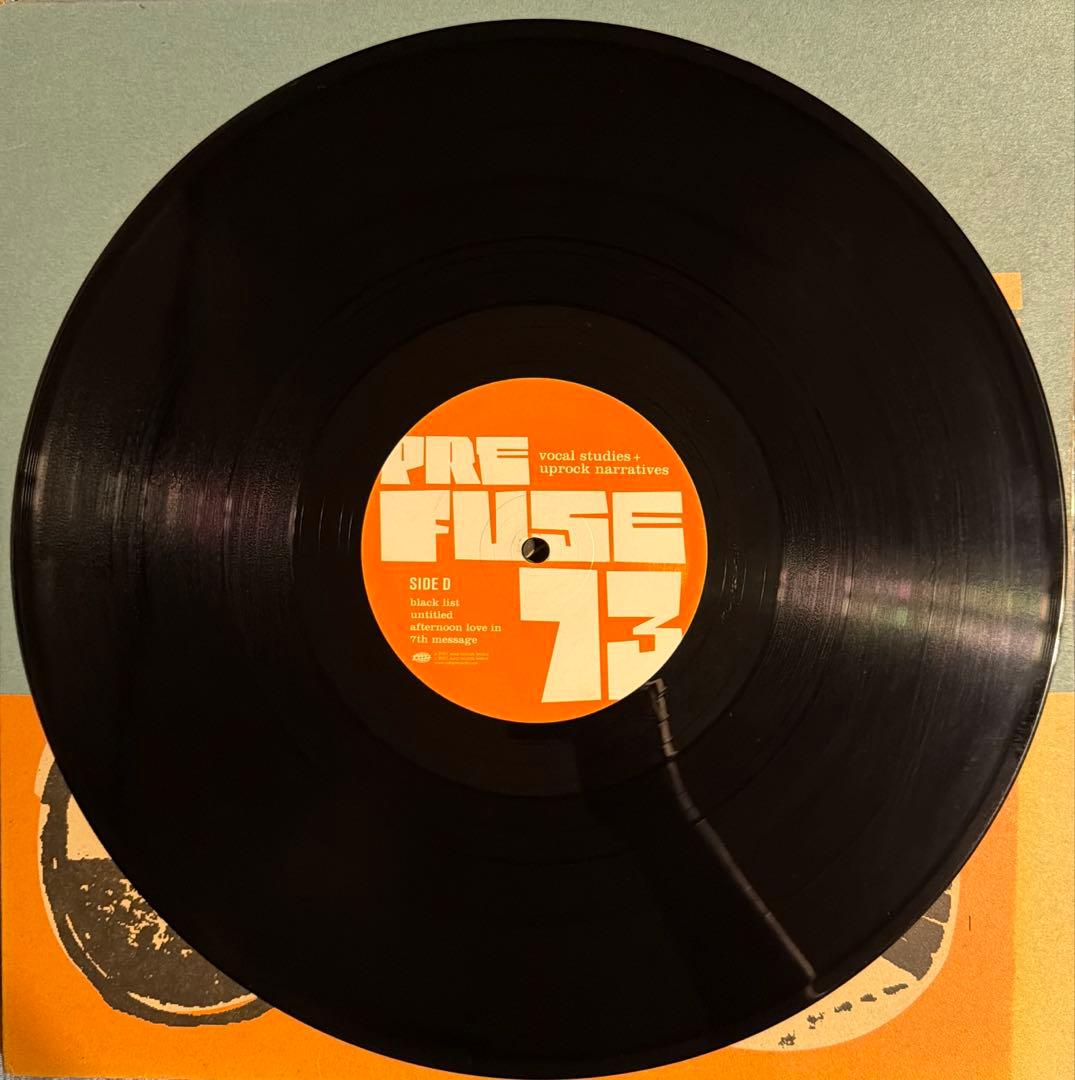 洋楽 Prefuse73 Vocal Studies+UprockNarratives