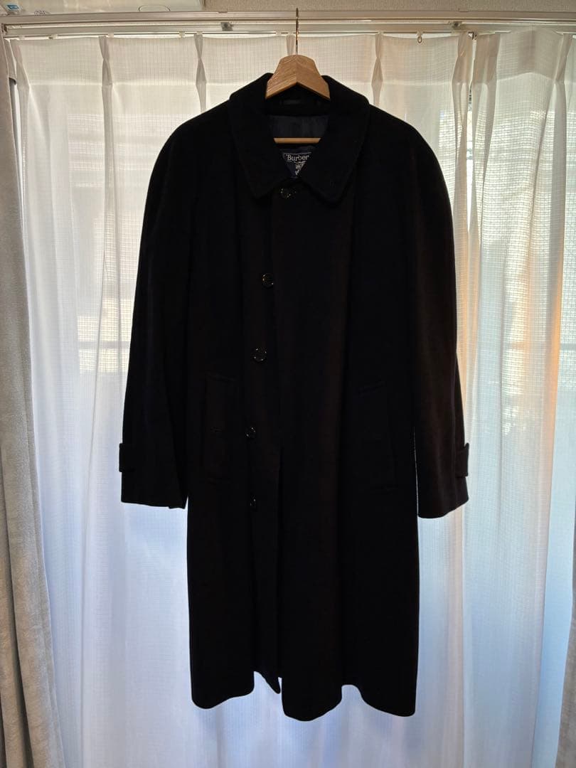 80s 英国製Burberrys カシミヤ100% ウールコート