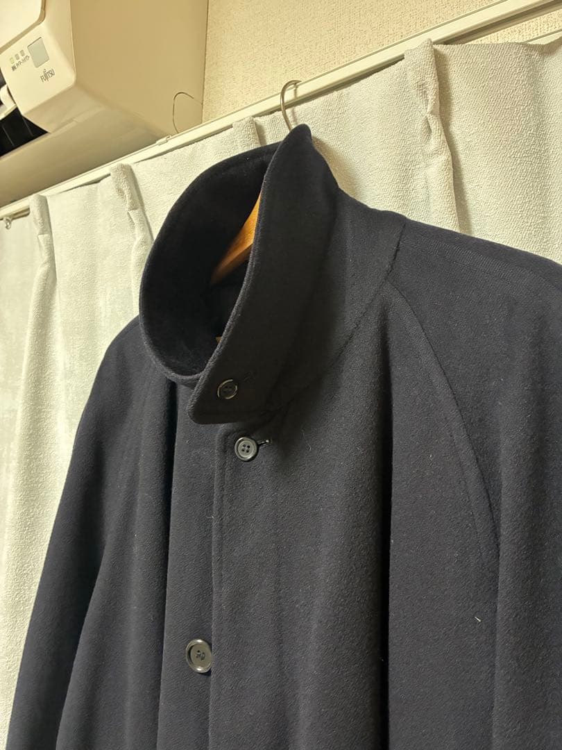 80s 英国製Burberrys カシミヤ100% ウールコート