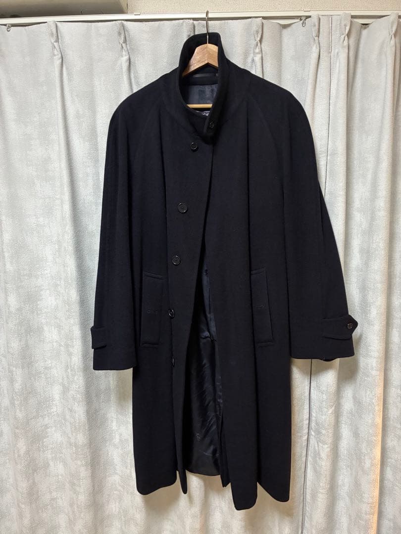 80s 英国製Burberrys カシミヤ100% ウールコート