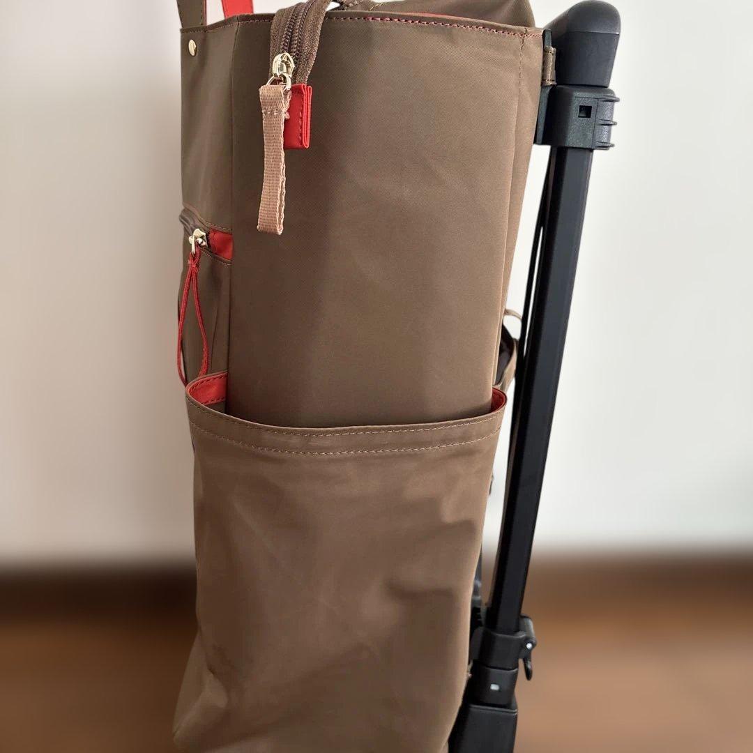 【中古品】スワニー 2way SWANY 4輪 キャリーバッグ バッグ取外し可