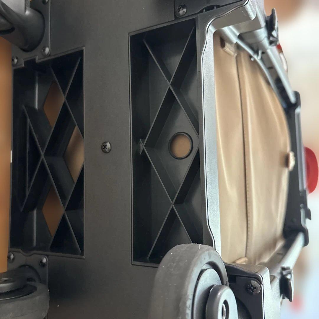 【中古品】スワニー 2way SWANY 4輪 キャリーバッグ バッグ取外し可