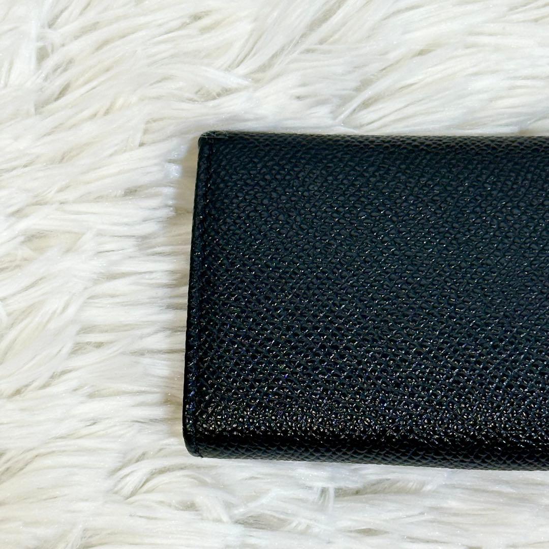 未使用級美品✨️RFID搭載 BVLGARI キーケース サークルロゴ ゴールド