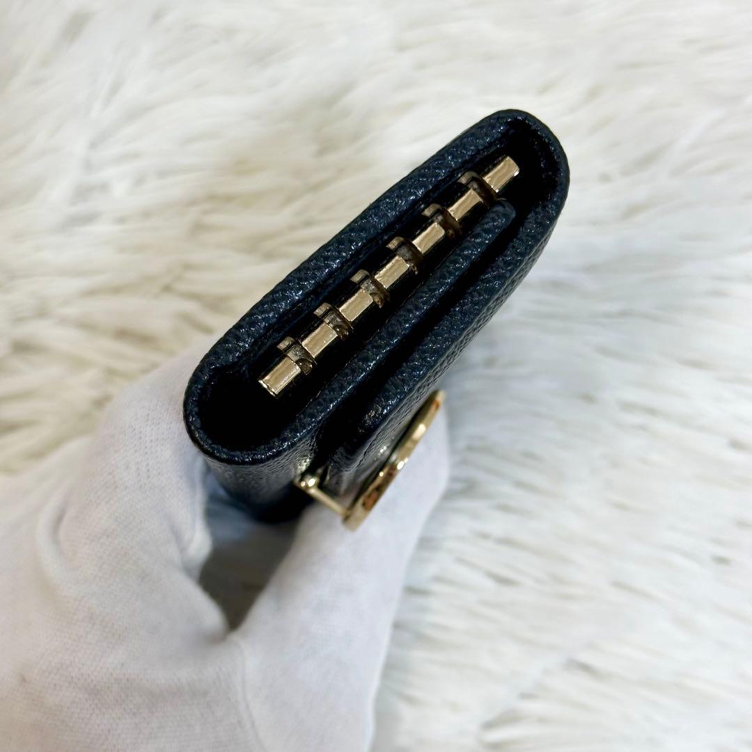 未使用級美品✨️RFID搭載 BVLGARI キーケース サークルロゴ ゴールド