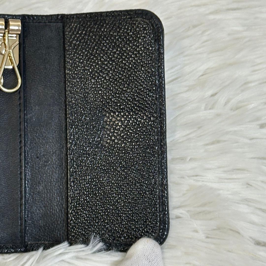 未使用級美品✨️RFID搭載 BVLGARI キーケース サークルロゴ ゴールド