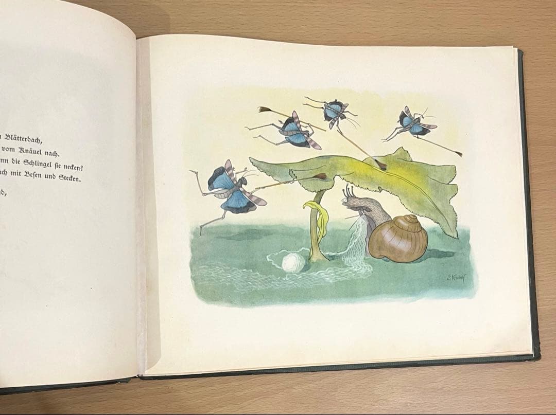 No.321レア 超希少 アンティーク 古書 洋書 ドイツ 絵本 ビンテージ