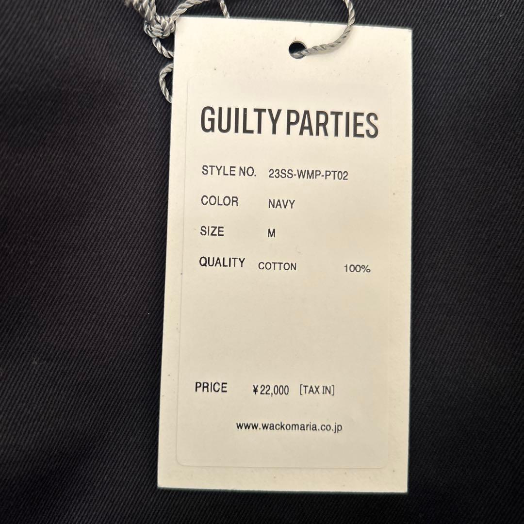 ワコマリア　DOUBLE PLEATED CHINO TROUSER ネイビー