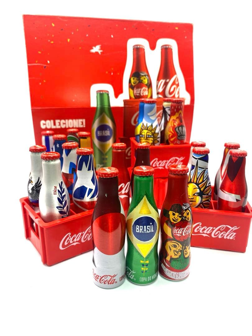 海外限定　コカコーラ　ミニボトル　2014年ブラジル　ワールドカップ