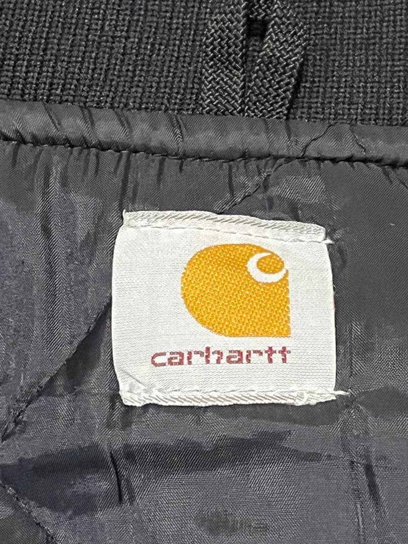 カーハート ダックベスト　L ブラック　黒　グッドフェード　US規格