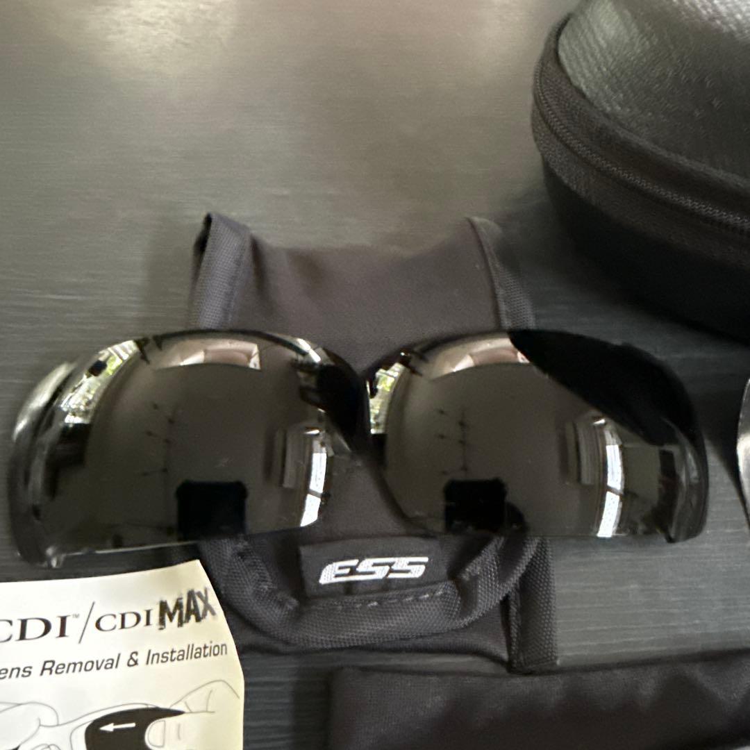ESS CDI MAX ゴーグル 交換レンズ付き