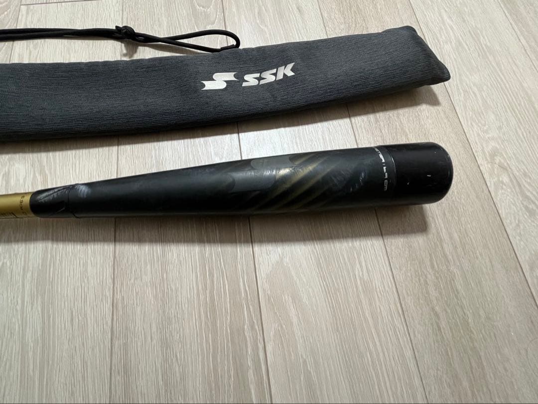 SSK 軟式バット MM18 黒/金