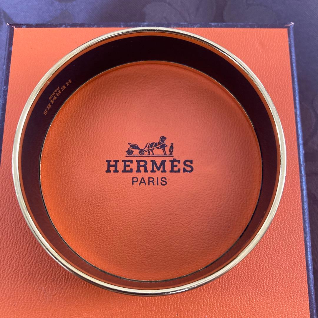 HERMES 象モチーフ バングル