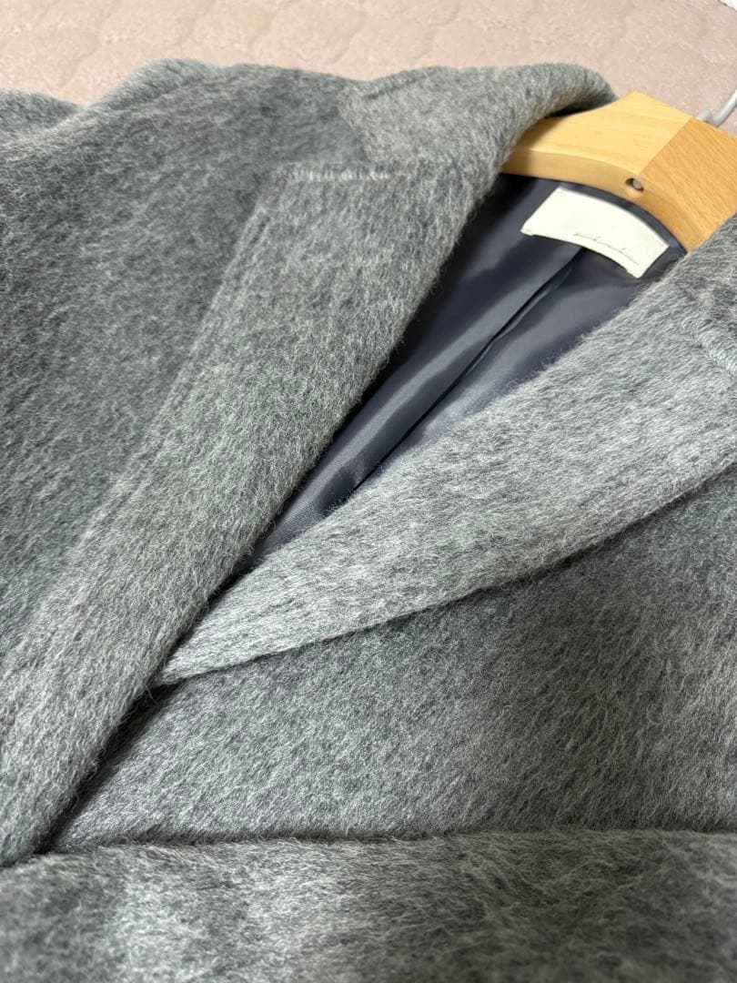 【aere】アエレ シャギージャケットコート