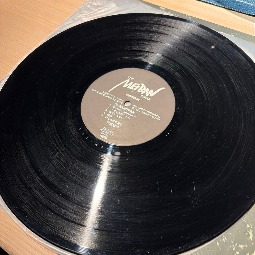 [レコード] 1984再発　大貫妙子 SUNSHOWER LP サンシャワー