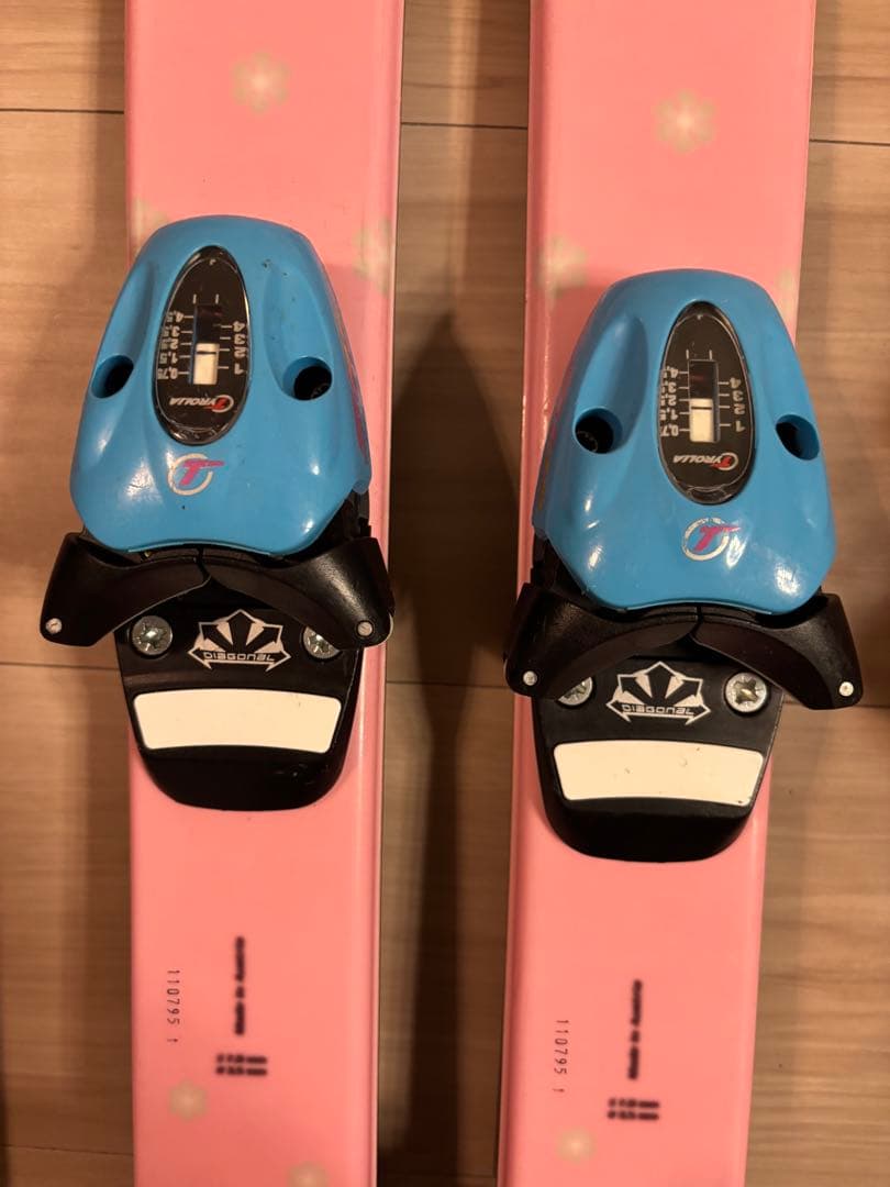 子供スキー板3点セット　110cm