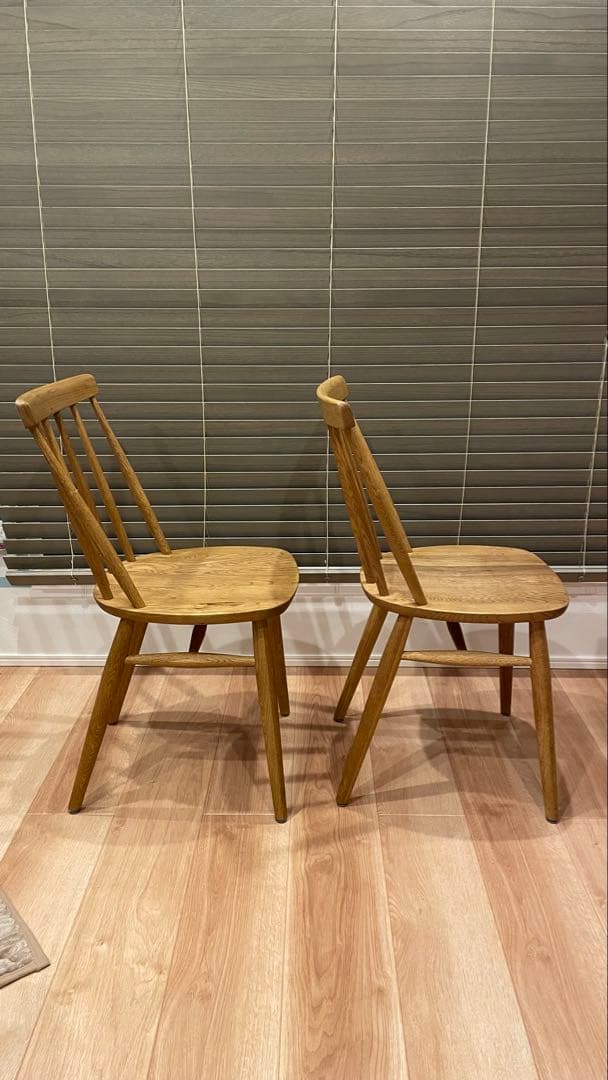 クラッシュゲート ダイニングチェア マルケッシュ 肘無し 無垢 イス 椅子