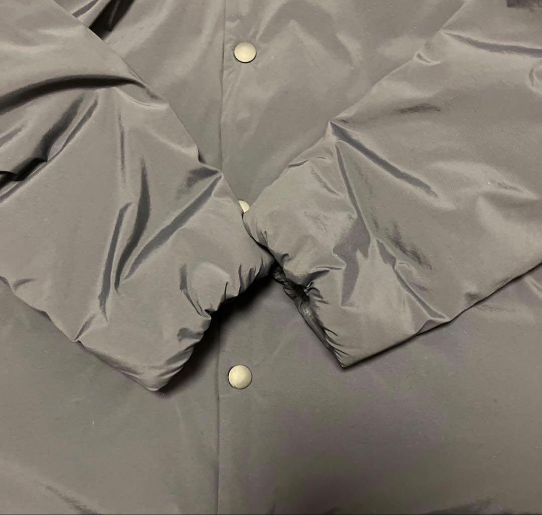 NANGA ノーカラーダウンジャケット M 黒