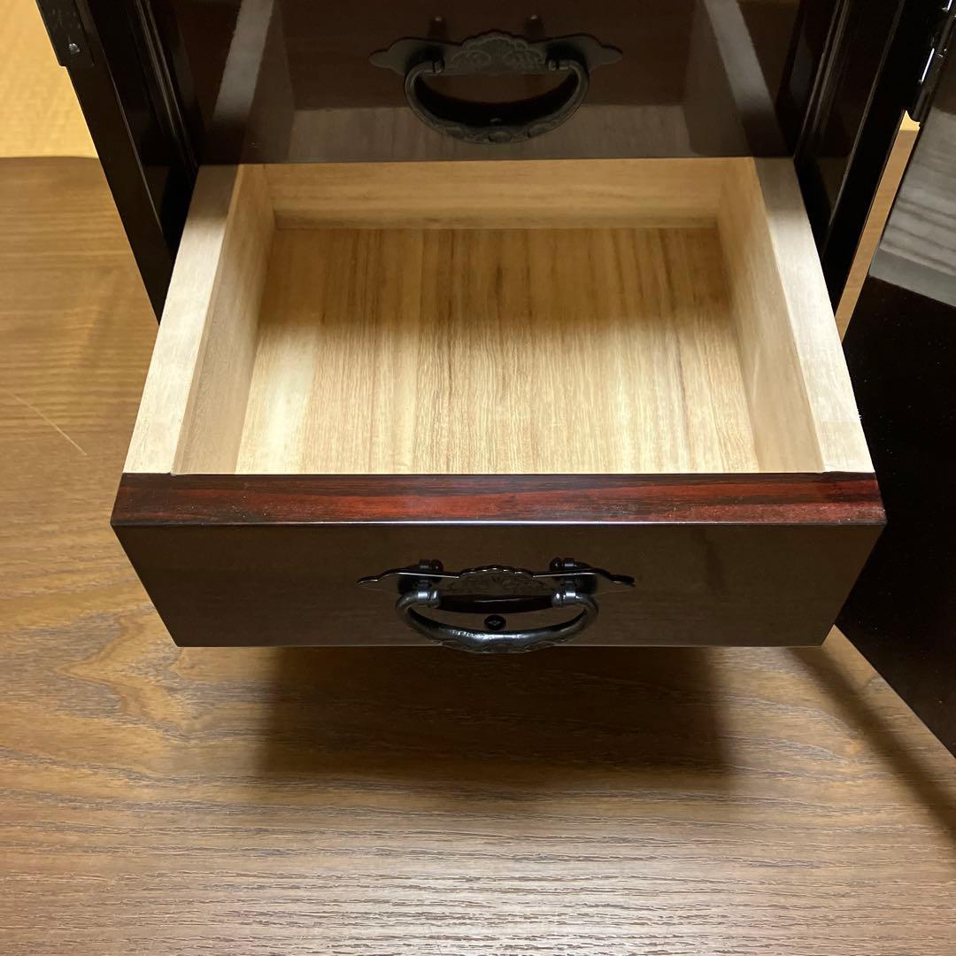 民芸仙台箪笥 唐獅子牡丹金具 船箪笥 タンス 和モダン ローボード