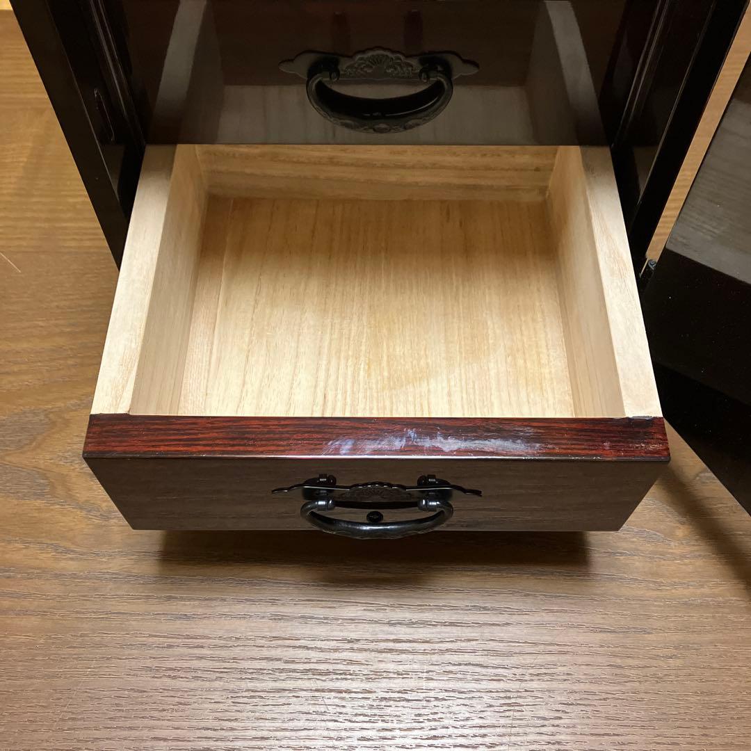 民芸仙台箪笥 唐獅子牡丹金具 船箪笥 タンス 和モダン ローボード