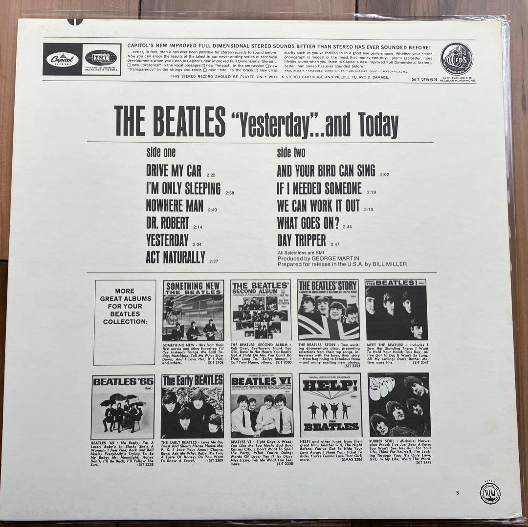 BEATLES/Yesterday And Today ブッチャー　完璧レプリカ