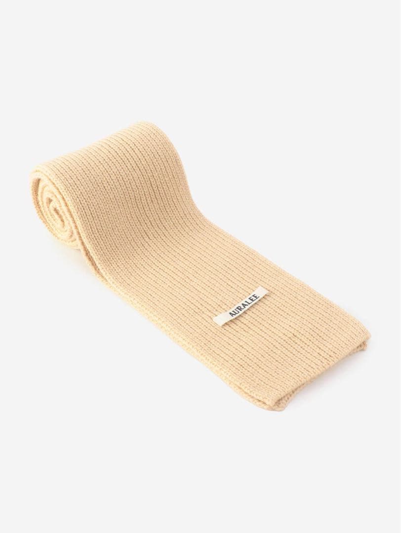 【25AW】LIGHT CASHMERE KNIT STOLE【AURALEE】