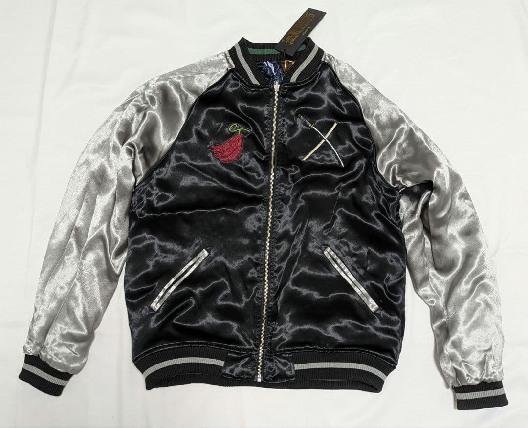 【新品タグ付き】 絡繰魂 × ワンピース リバーシブルスカジャン ゾロVSカク