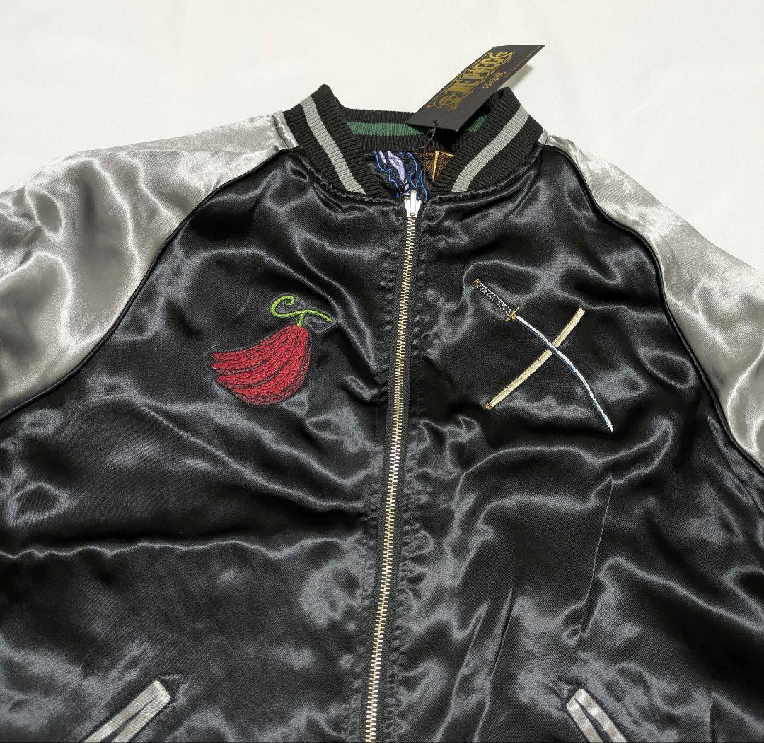 【新品タグ付き】 絡繰魂 × ワンピース リバーシブルスカジャン ゾロVSカク