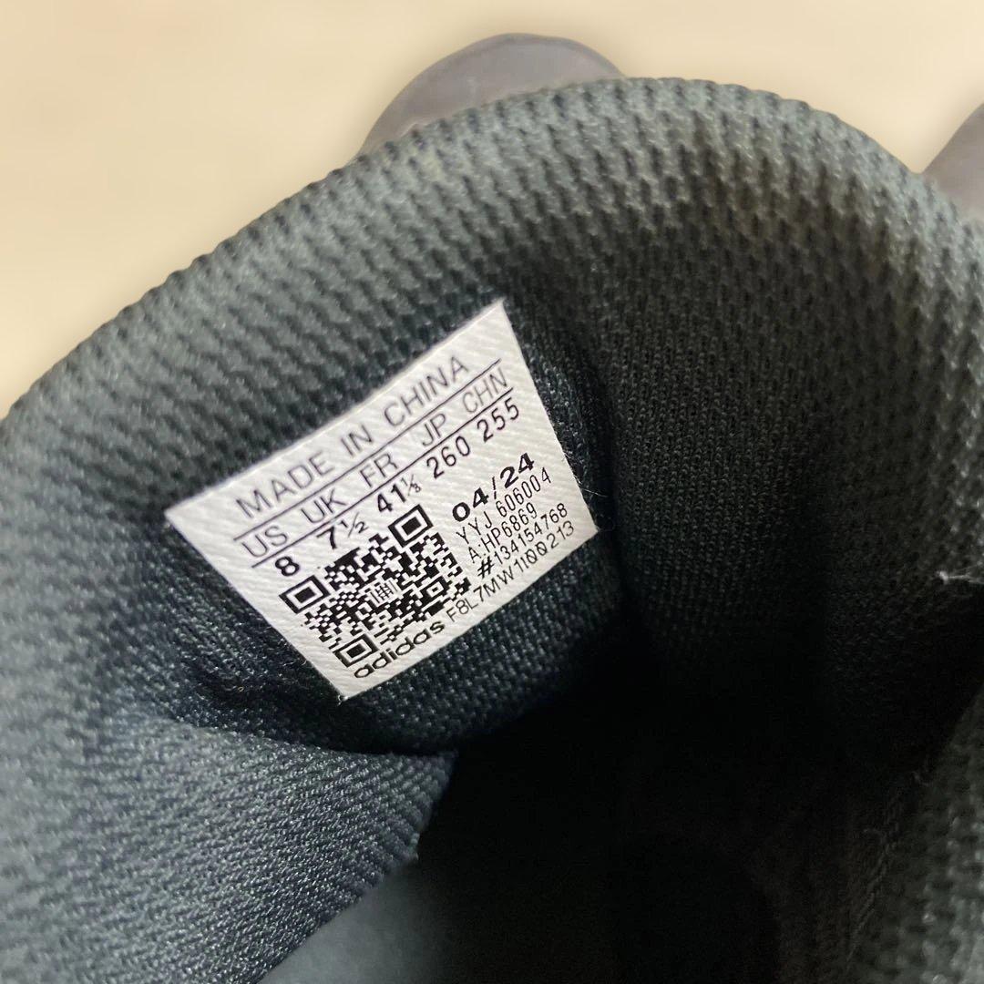 adidas レスリングシューズ 黒/金 ハイカット