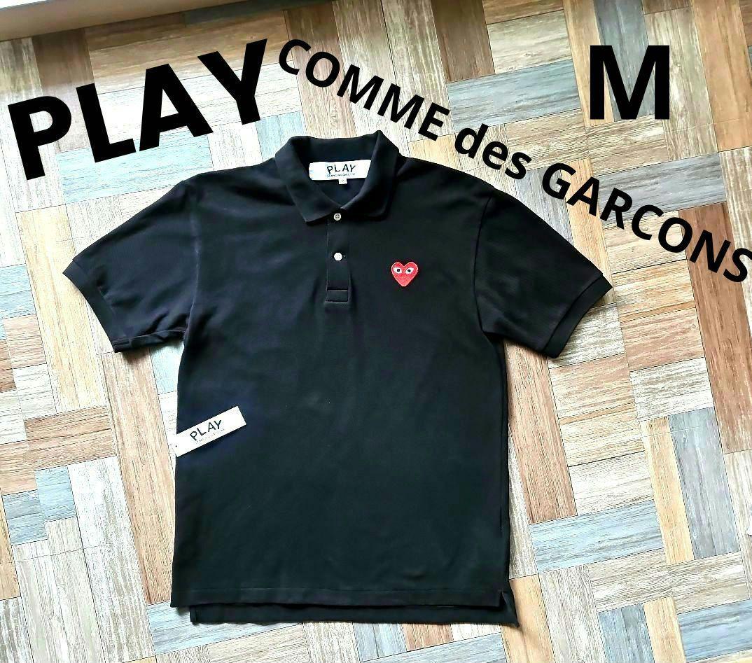 美品⭐PLAY COMME des GARÇONS M ポロシャツAD2025