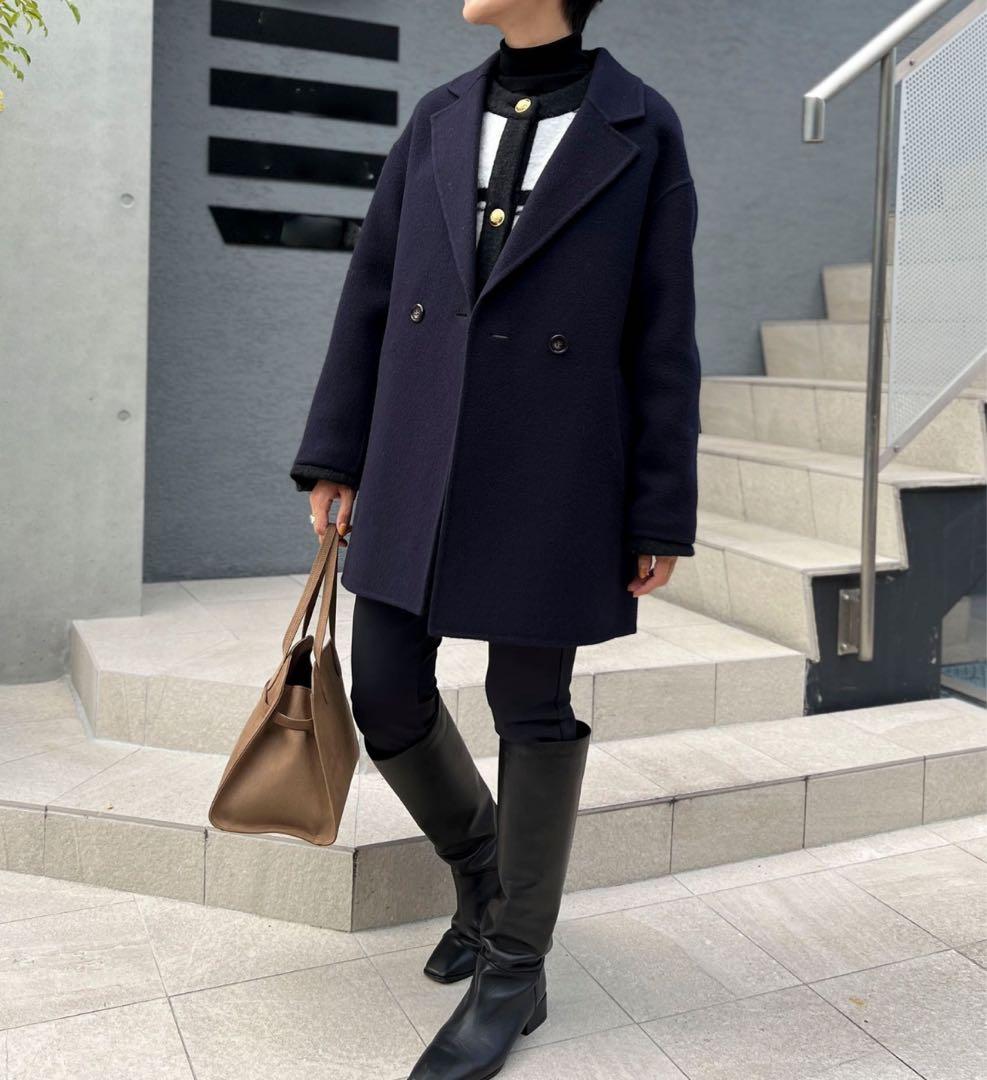 期間限定❗️【未使用品】NOLLEY'S ノーリーズ　チェスターコート チェック