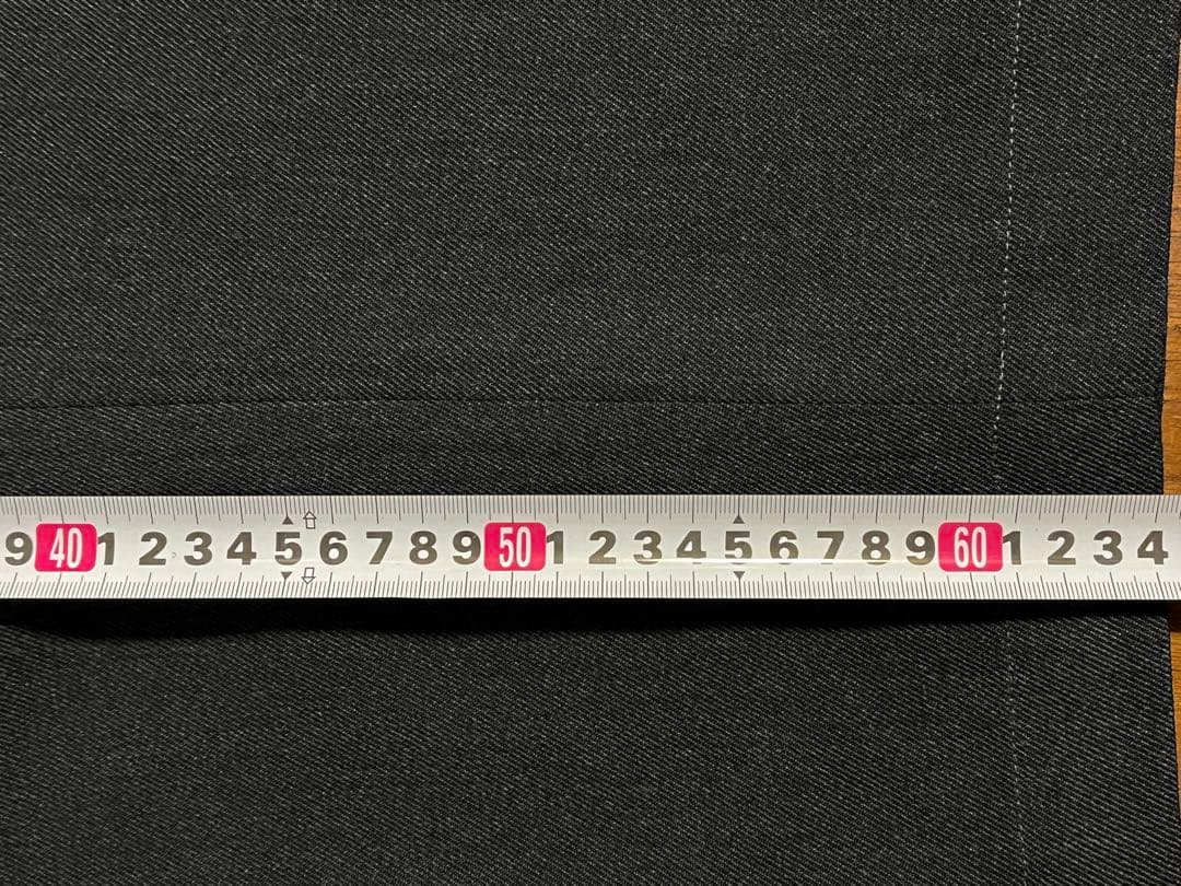 パンツ DOUBLE PLEATED WOOL TROUSERS