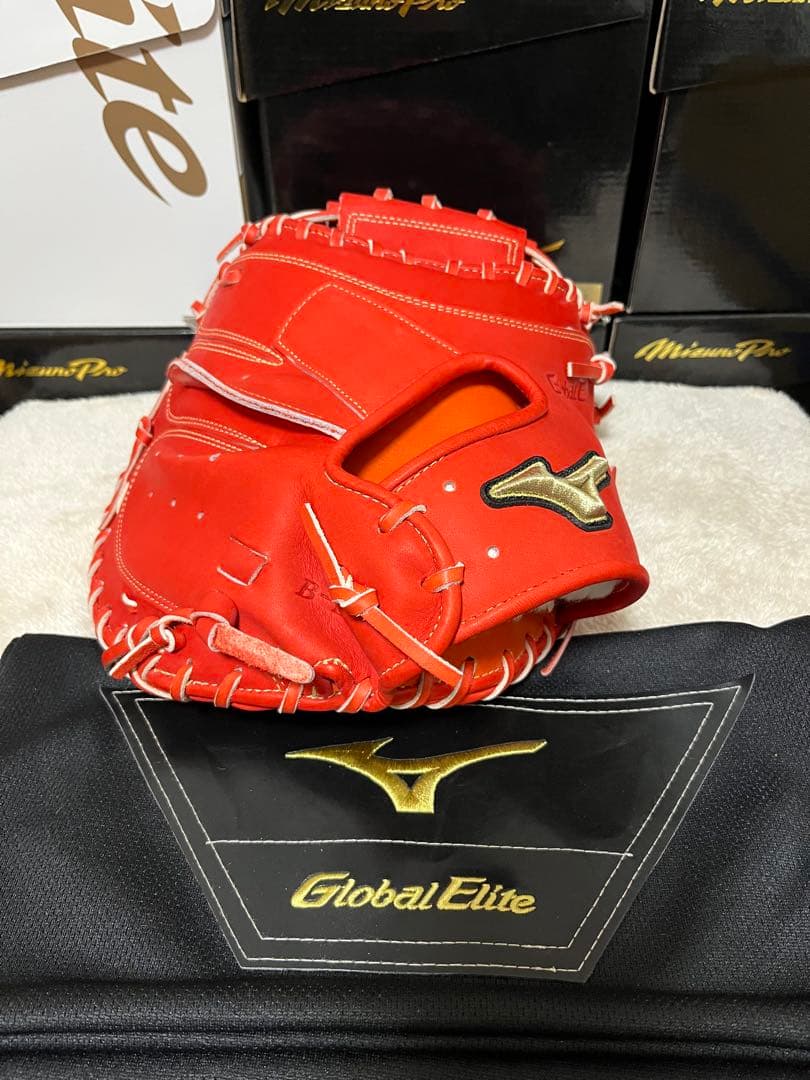 ミズノ　グローバルエリート　號SAKEBI　硬式　キャッチャーミット　ミズノプロ