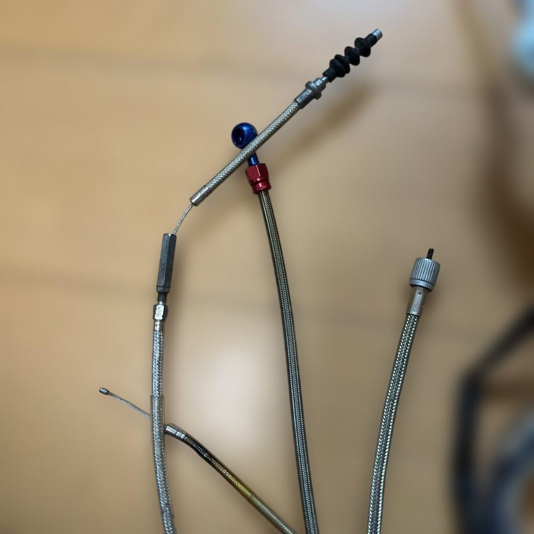 ブレーキマスターシリンダー ハンドルセット パープル