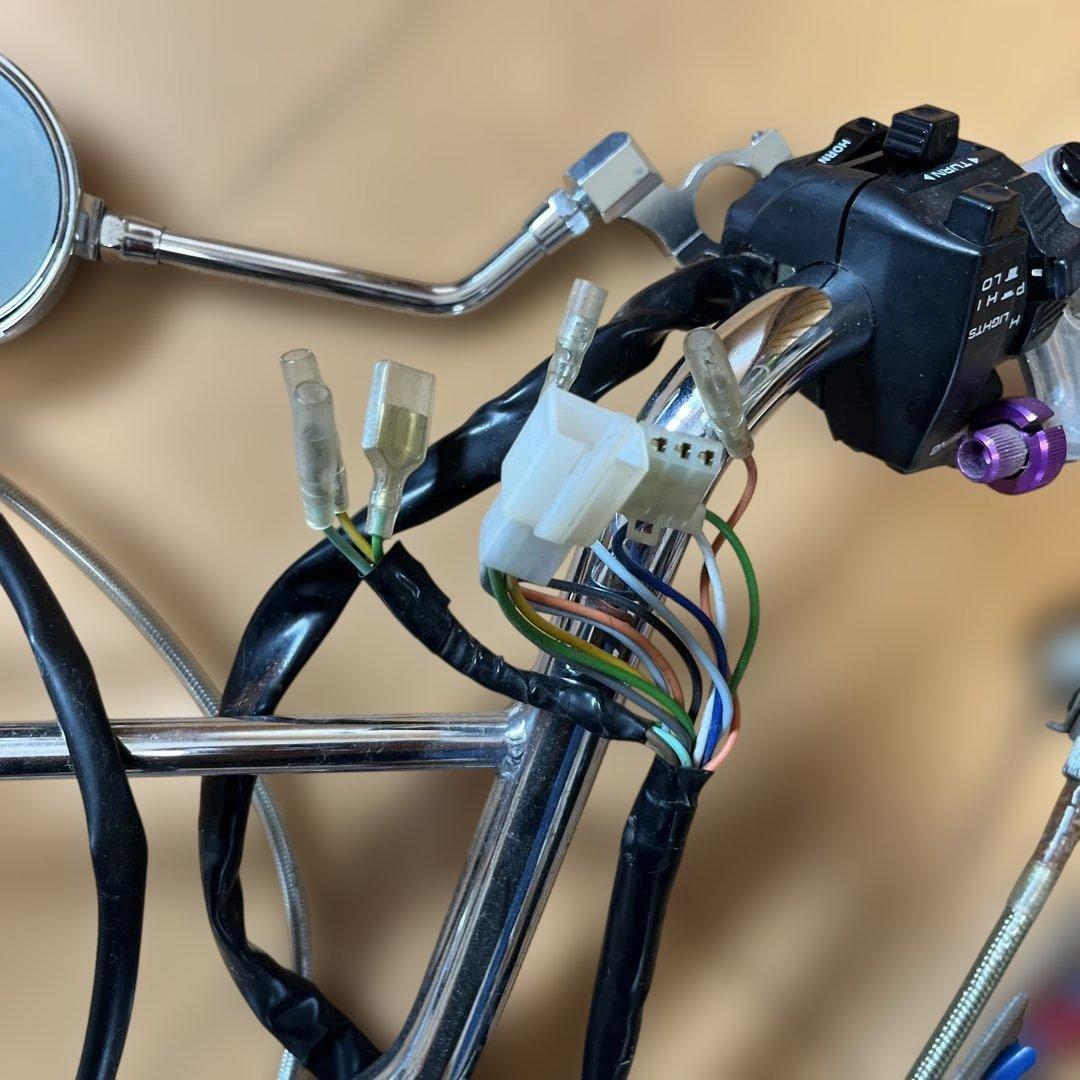 ブレーキマスターシリンダー ハンドルセット パープル