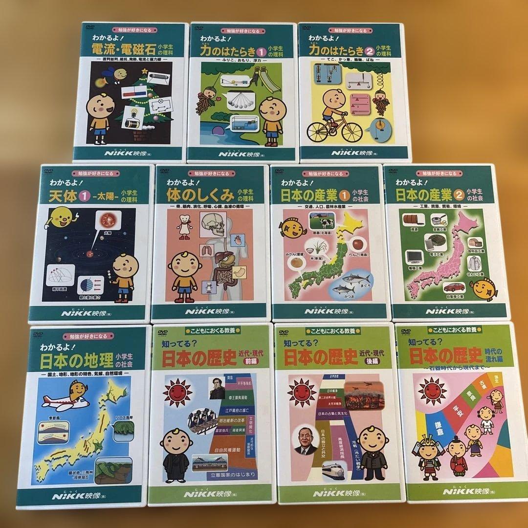 ニック映像DVDわかるよ　NiKK映像　11本セット