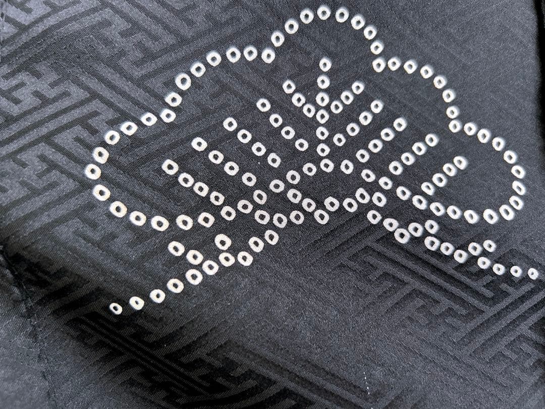 【最終値下げ】七五三 5歳男の子 袴セット 正絹 黒兜