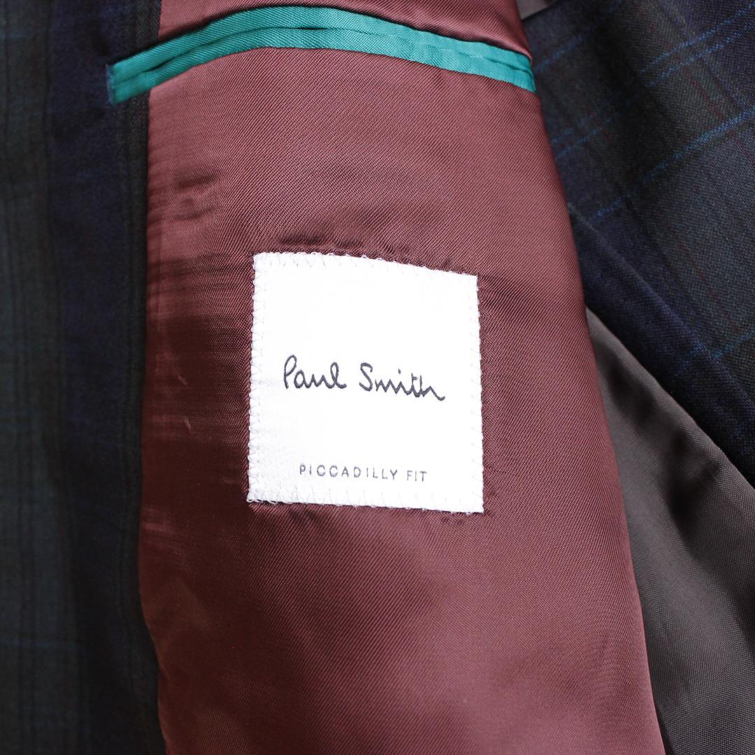 【現行タグ】Paul smith di pray ブラックウォッチチェックスーツ