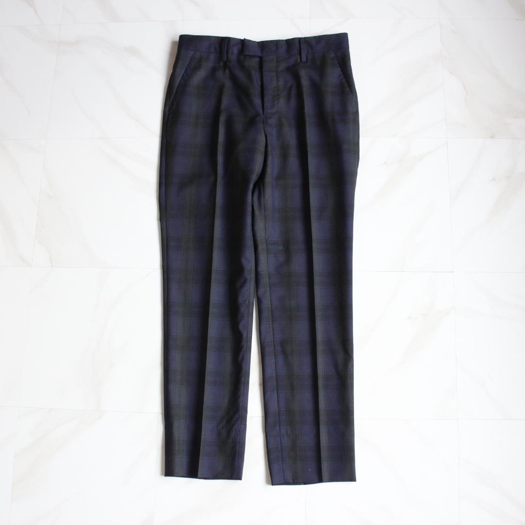 【現行タグ】Paul smith di pray ブラックウォッチチェックスーツ