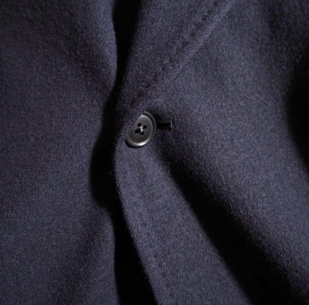 comoli 22AW リファインウールジャケット/パンツ ネイビー　美品